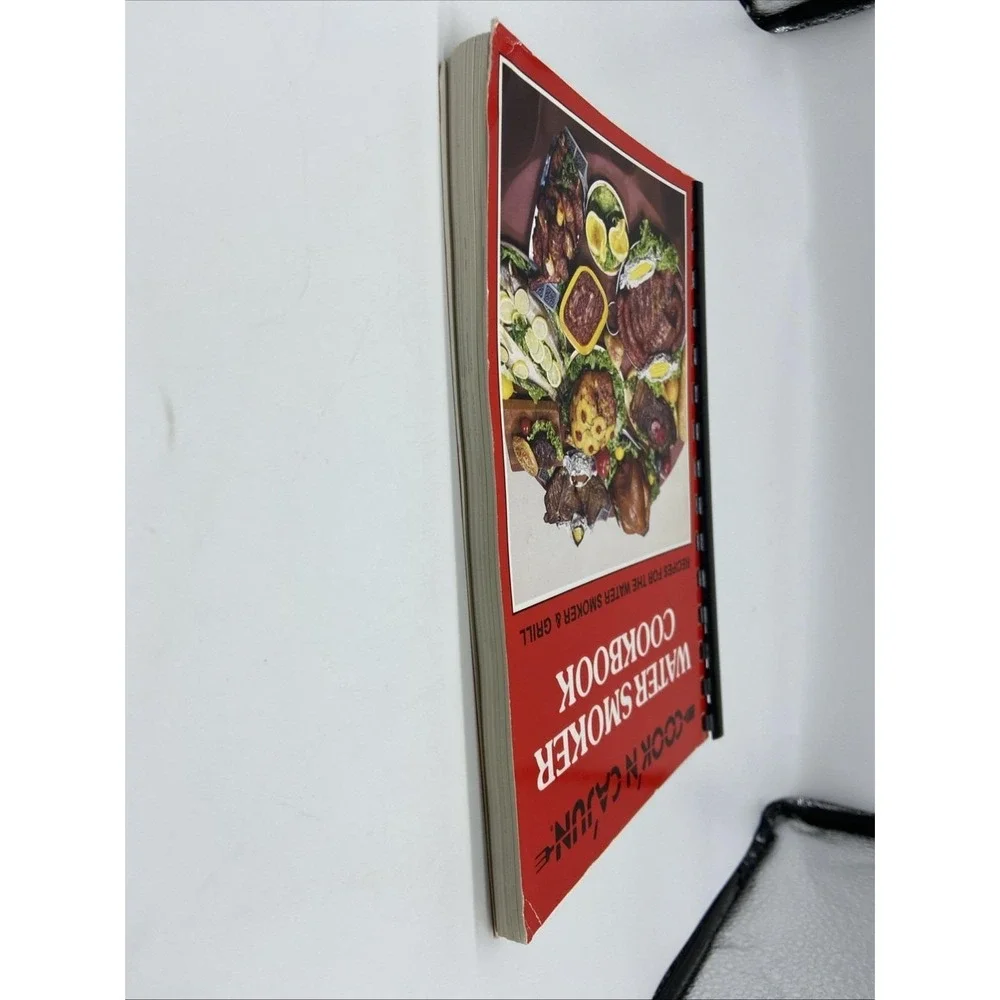 Cook'n Ca'jun Water Smoker Cookbook‎ Recipes for Grill 1984 Sondra Hester Spiral